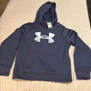 Under Armour Medium Blue-Gray Hoodie